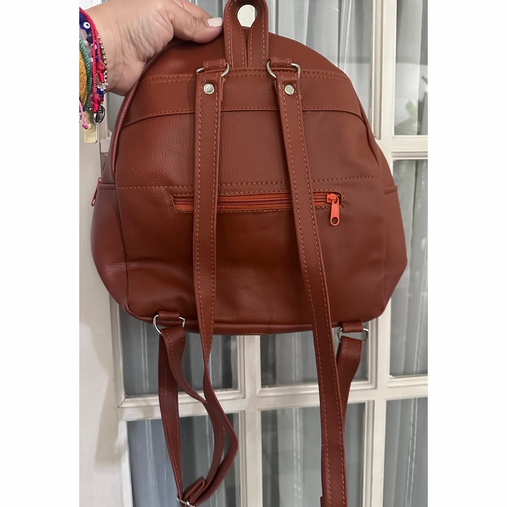 Mexican Embroidered Backpack - Picture 2 of 4